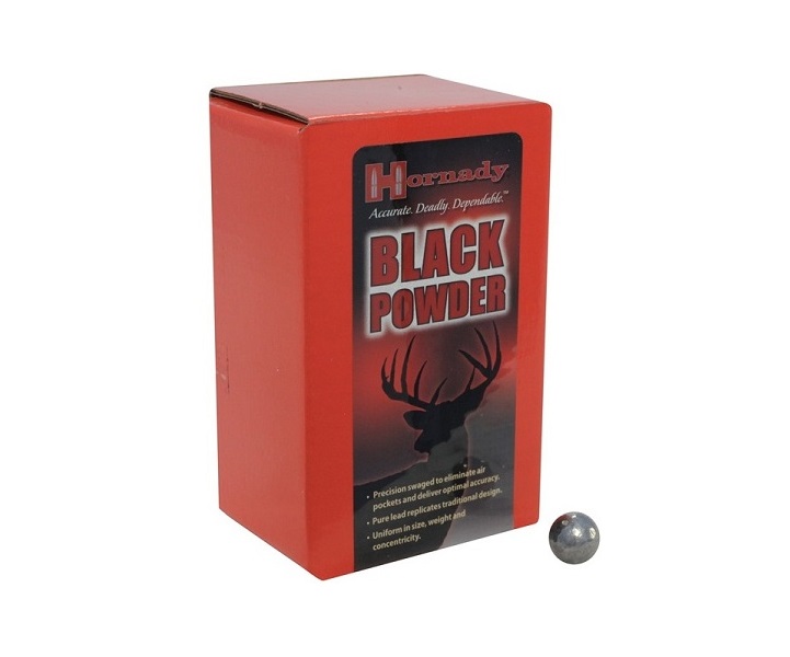 Hornady LEAD ROUND BALLS .570 caliber 14.48mm box of 50